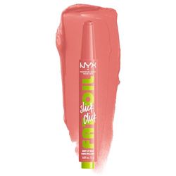 NYX Professional Makeup Balsamo Labbra Idratante, Effetto Shine, Fino a 12h di Idratazione, Con Olio di Avocado, Lampone e Camemoro, Fat Oil Slick Click, Tonalità: Story Or Post, 2 g