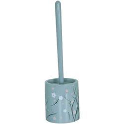 MSV 140485 Pot à Balai Motif Jardin Japonais MDF/INOX 11 x 11 x 37 cm