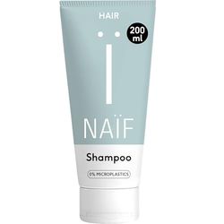 Naïf - Shampooing Nourrissant - 200ML, Shampooing Nourrissante Pour Tous Les Types de Cheveux, Végan, Formule sans plastique, Bioplastique