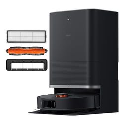 Xiaomi Robot Vacuum X20 Max, Robot Aspirapolvere Lavapavimenti, Panno Laterale Estensibile, Auto-Pulizia Panni con Acqua Calda a 55°C, Aspirazione 8.000 Pa, Svuotamento Automatico, Controllo Vocale