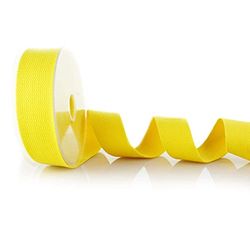 Trimz Bomull Heavy Duty Webbing, Gul, 10 m x 30 mm