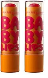 Maybelline Baby Lips Lip Balm, Cherry Me, 19g (Pack of 2)