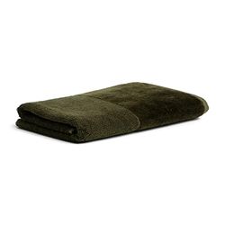 Möve Bamboo Luxe - Asciugamano da bagno, 80 x 150 cm, 60% cotone, 40% viscosa, colore: Oliva