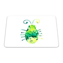 Bonamaison, Rectangle Pop Art Digital Printed Mouse Pad, Non-Slip Base, for Office and Home, Size: 22 x 18 cm