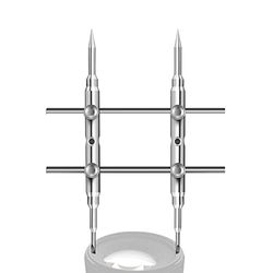 Neewer Chiave a Chiave per Lenti in Acciaio Inossidabile, Strumento di Apertura per Riparazione Professionale della Lente con Quattro Viti per Obiettivo della Fotocamera DSLR, Lente del Telescopio