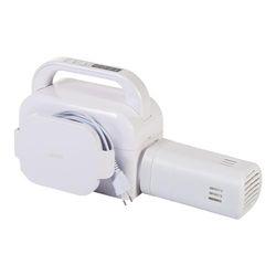 Iris Ohyama, Aquecedor e secador de manta elétrico 2 em 1, 490 W, mangueira extensível, 3 configurações do temporizador, para roupa de cama, mantas - Bed Warmer BW-C1 - branco