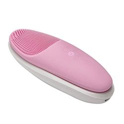 InnoGIO GIOperfect Shine, Appareil Électrique Multifonctionnel de Massage et de Soins de la Peau, Brosse Faciale Sonique Nettoyante en Silicone, 2 Fonctions, Câble USB Inclus