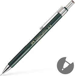 Faber-Castell 136500 Porte-mine TK Fine, mine HB 0,50 mm (Vert)