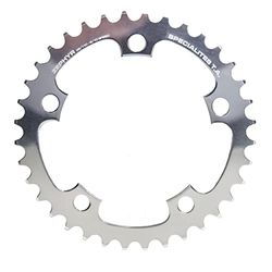 Spécialités TA Unisex Zephyr Compact 110 stks 5 Arm 9/10/11 Speed Inner Ketting, Zilver, 38t