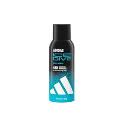 adidas, Ice Dive Deodorante Spray Uomo, Profumo che Dura fino a 48 Ore, Formula Vegana e Senza Alcol, 150ml