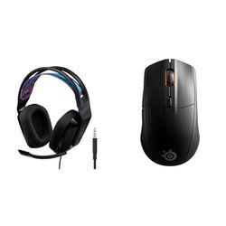 Logitech G335 Auriculares con & SteelSeries Rival 3 Wireless - Raton