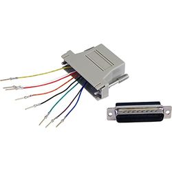 StarTech.com DB25 RJ45 - Adaptateur modulaire DB25 vers RJ45 - Adaptateur série - M/F (GC258MF)