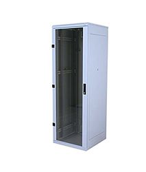 Triton 19" Delta S 27U/600x600, glass grey rack 400 kg