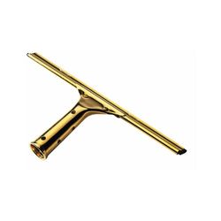 Ettore 10014 Pro Series Piaçaba de borracha de latão, 14 polegadas, cor dourada