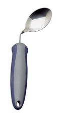 Homecraft Newstead Cutlery, Left Handed Spoon (Eligible for VAT relief in the UK) Adaptive Dining Aid, Utensil for Elderly, Disabled, Parkinson's Disease, and Arthritis, Eat Easier, Non-Slip Grip