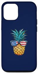 Life Is Really Good - Occhiali da sole da spiaggia con bandiera USA Custodia per iPhone 12/12 Pro