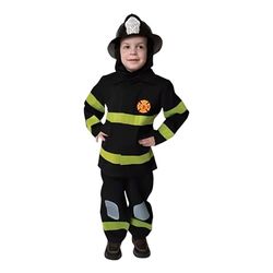 Dress Up America Wielokrotnie nagradzany zestaw strojów strażackich Deluxe dla dzieci