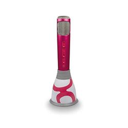 Gulli 485108 Enceinte Micro Karaoké Bluetooth 3 en 1 - Rose