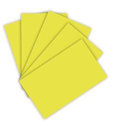 folia 6349 gekleurd papier 130 g/m², tekenpapier in limoen, DIN A3, 50 vellen, als basis voor talrijke knutselwerkzaamheden.