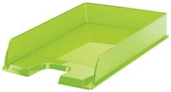 Esselte Europost 623597 - Bandeja para documentos (10 unidades), color verde transparente