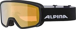 ALPINA Unisexe - Enfants, SCARABEO S Q-LITE Lunettes de ski, black, One Size