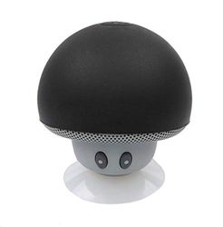 Luidspreker, paddenstoel, Bluetooth, voor Samsung Galaxy A9, smartphone, zuignap, luidspreker Micro Mini, zwart