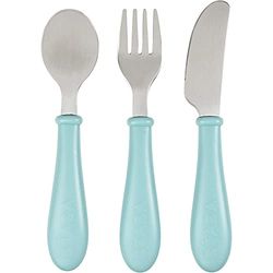 Béaba Set de 3 couverts INOX luftig grön