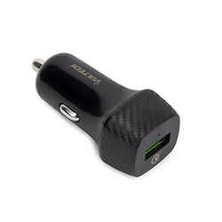 Vultech CA-1Q Caricatore Auto smartphone e tablet 18W Porta USB QC3 Quick Charge 3.0 con max velocità di carica. Caricabatterie Auto Mini per iPhone, iPad, Samsung Galaxy, Huawei, Xiaomi, Oppo, Vivo