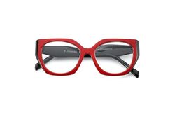 CHARRO Gafas de Lectura Panama Rojo-Negro +1,50