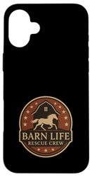 Horse Rescue Animal Sanctuary Equestrian Adoption Pride Case for iPhone 16 Plus