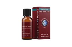 Mystic Moments | Mulled Wine Fragrance Oil - 50ml - Perfect for Soaps, Candles, Bath Bombs, Oil Burners, Diffusers and Skin & Hair Care Items