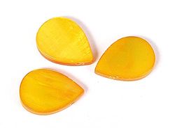 Parelmoer-schelp, glanzend, perzik, 14 x 10 mm, 250 g, 279u, ca.