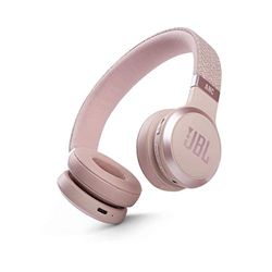 JBL LIVE 460NC, Cuffie On-Ear Wireless Bluetooth con Cancellazione Adattiva del Rumore, Cuffia Pieghevole Senza Fili per Musica, Chiamate e Sport, Fino a 50h di Autonomia, Rosa