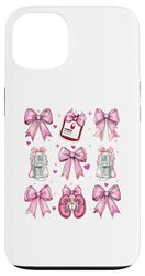 Coquette Bow Dialysis Tech Dialysis Technician Girl Mom Case for iPhone 13
