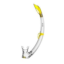 SEAC Tribe-Boccaglio da Snorkeling, S/KL, Colore Unisex, Trasparente/Giallo, Standard