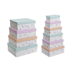 CAJA SET 10 CARTON 43,5X33,5X15,5 AZUL