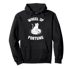 Wheel Of Fortune Robot Vacuum Cleaner Funny Cat Pullover Hoodie