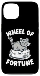 Wheel Of Fortune Cat Joke Robot Vacuum Cleaner Cat Case for iPhone 13