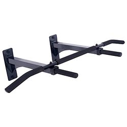 Ultimate Body Press Wall Mount Pull Up Bar with Four Grip Positions
