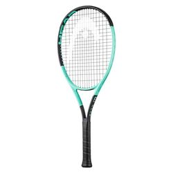 HEAD Unisex ungdomsboom Jr.25 2024 tennisracket, svart/mint, 8–10 år