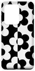 Custodia per Galaxy S20 Ultra Colore Daisy Block Split Color Indie Estetica anni '60 '70