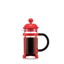 Bodum JAVA Caffettiera a pistone, supporto e coperchio in plastica, 3 tazze, 0.35 l, en SAN