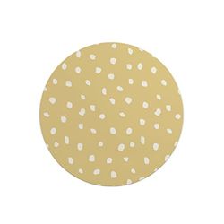 Questo Casa, Ronde digitaal bedrukte muismat, antislip onderkant, voor kantoor en thuis, diameter: 22 cm