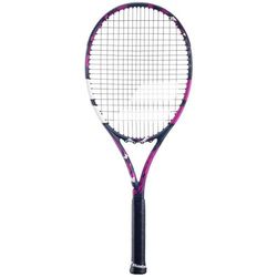 Babolat - Tennisracket voor volwassenen Boost Aero Pink - Lichtgewicht racket voor dames - Besnaar en frame van grafiet voor lichtheid en kracht tijdens het spelen - Maat 1 - Kleur: grijs/roze
