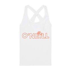 O'NEILL LG Logo Camiseta Sin Mangas Tanktop para Niña, Niñas, Blanco (Powder White), 140