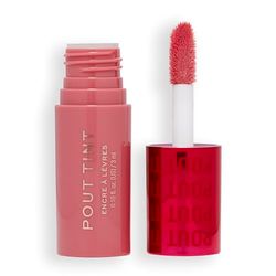 Makeup Revolution, Teinte Lèvres Pout, Teinte Lèvres Légère, Couleur Modulable, Formule Hydratante Fini Gloss à Tache, Rose Tendre, 3ml