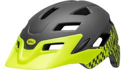 Bell Unisex Jeugd Sidetrack Youth Fietshelm Mat Retina sear Wavy Checks, eenheidsmaat
