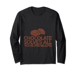 Chocolate Solves All Your Problems -- Maglia a Manica