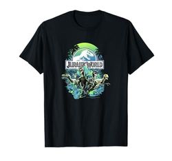 Jurassic World Velociraptor Squad Jungle Team Camiseta