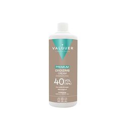 Valquer Profesional Premium Oxygéné Ultra-Crémeux 40 Vol (12%). Eau Oxygénée pour les Colorants. Coloration Permanente des Cheveux - 1000 Ml